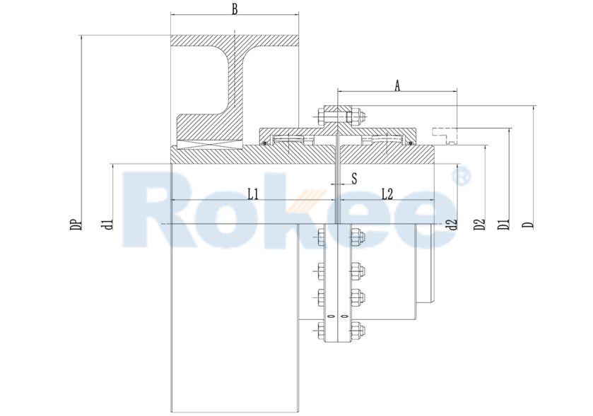 RODU Drum Gear Coupling