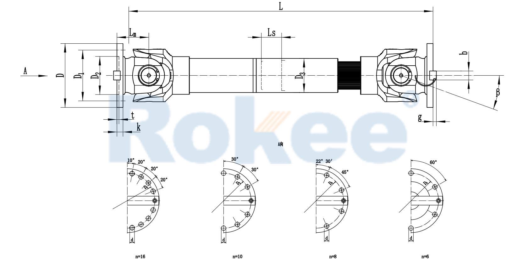 SWC-BH Universal Coupling