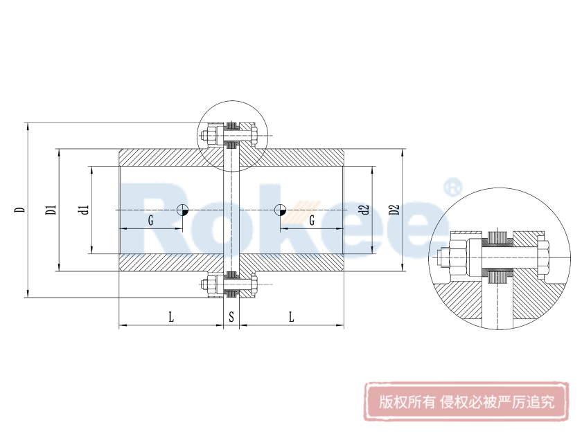 標準膜片聯(lián)軸器,單節(jié)膜片聯(lián)軸器,小型膜片聯(lián)軸器,金屬膜片聯(lián)軸器